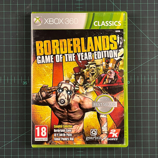 Borderlands: Game of the Year Edition | XBOX 360 | Classics | Used Game