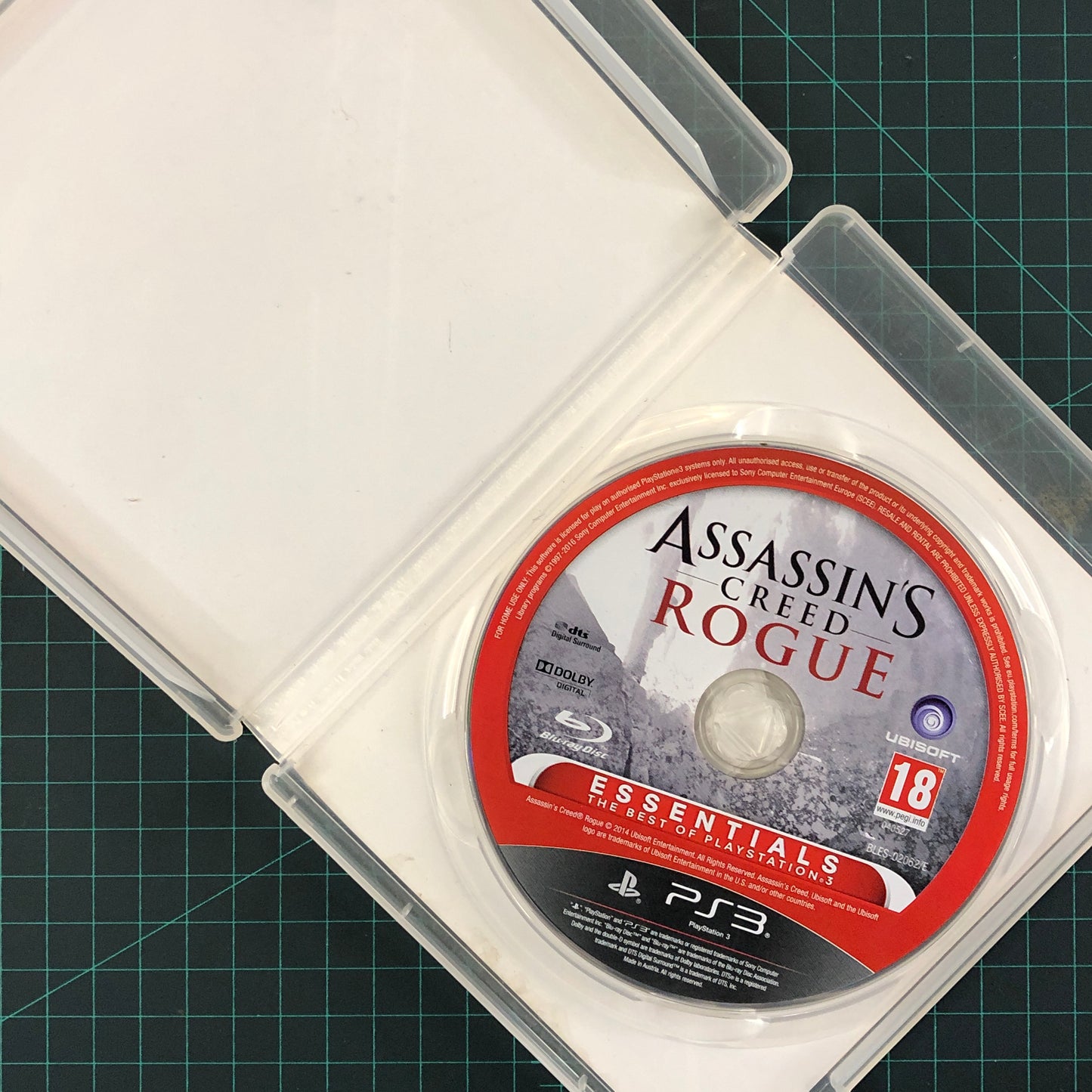 Assassin's Creed Rogue | PS3 | PlayStation 3 | Essentials | Used Game | No manual