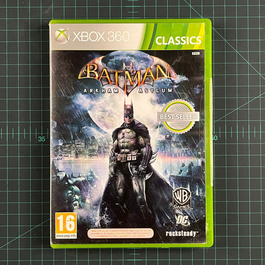 Batman: Arkham Asylum | XBOX 360 | Used Game | No Manual