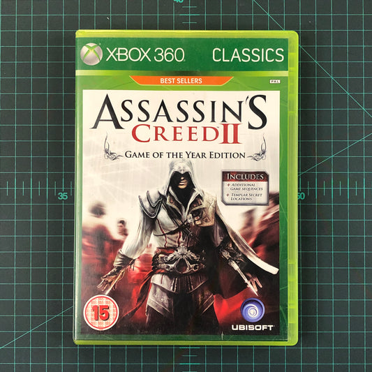 Assassin's Creed II: Game of the Year Edition | XBOX 360 | Classics | Used Game