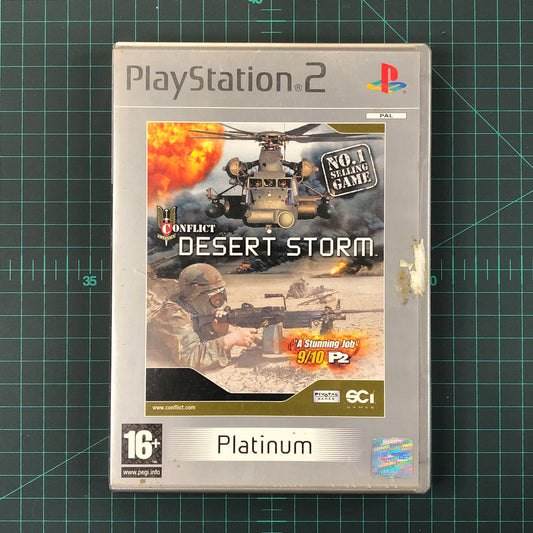 Conflict Desert Storm | PlayStation 2 | Platinum | PS2 | Used Game