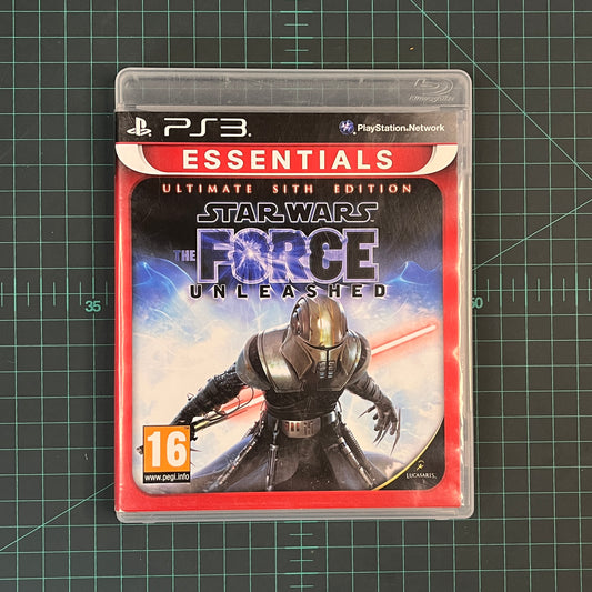 Star Wars: The Force Unleashed | Ultimate Sith Edition | PS3 | PlayStation 3 | Essentials | Used Game