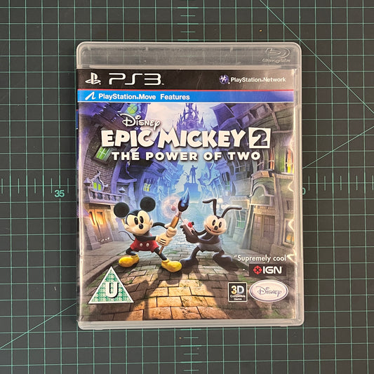 Epic Mickey 2: The Power of Two | PS3 | Playstation 3 | Used Game | No manual