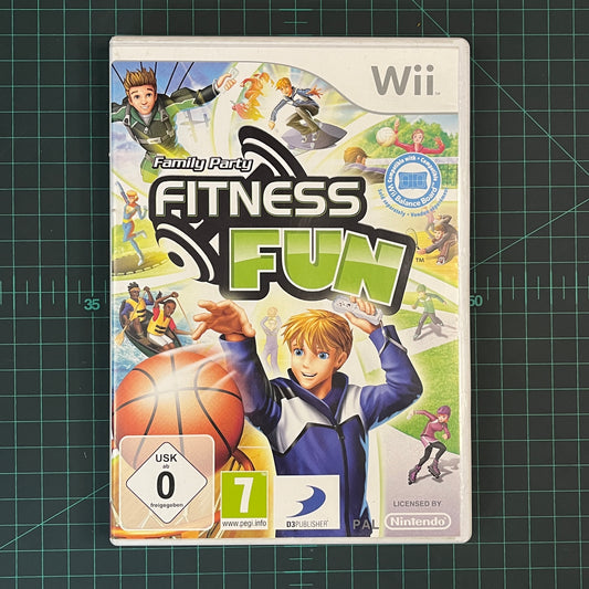 Family Party: Fitness Fun| Wii | Nintendo Wii | Used Game | No Manual