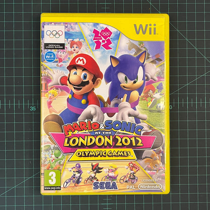 Mario & Sonic at the London 2012 Olympic Games | Wii | Nintendo Wii | Used Game | No Manual