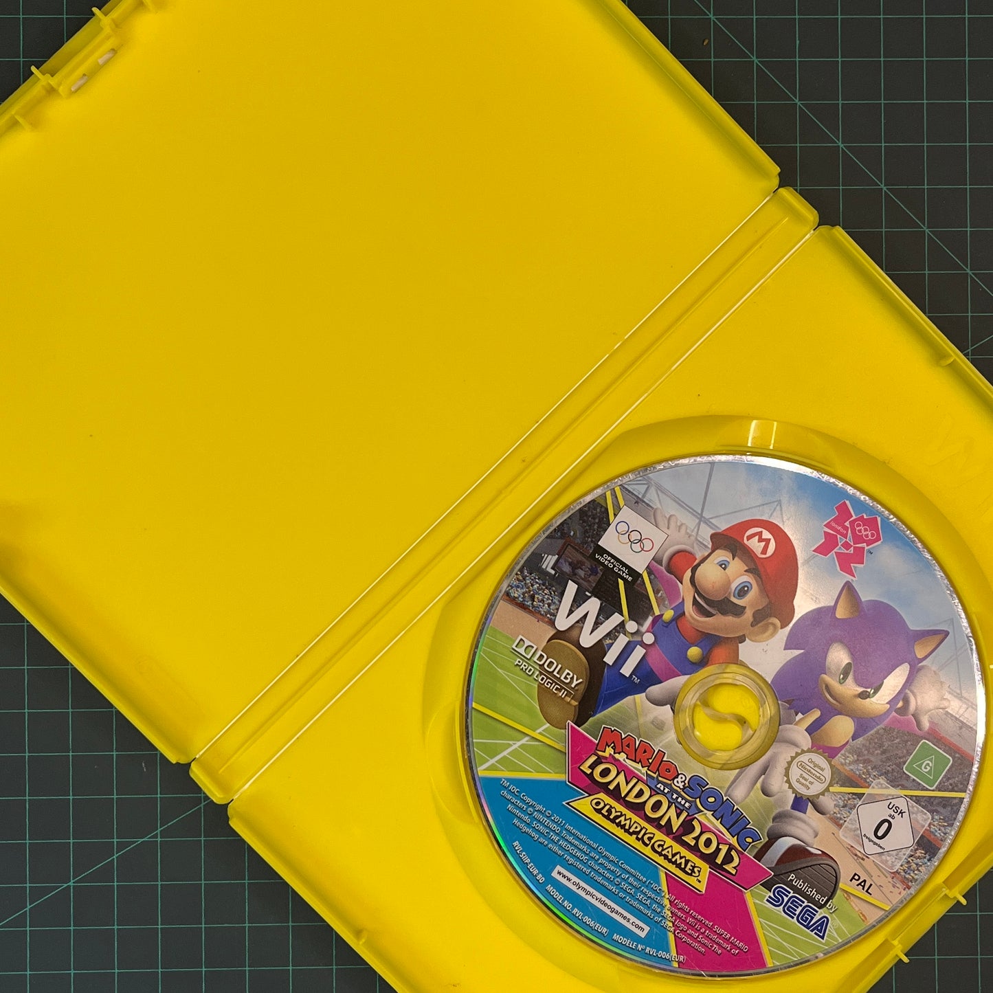 Mario & Sonic at the London 2012 Olympic Games | Wii | Nintendo Wii | Used Game | No Manual