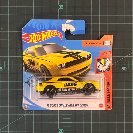 '18 Dodge Challenger SRT Demon | Muscle Mania | 2020 | Hot Wheels