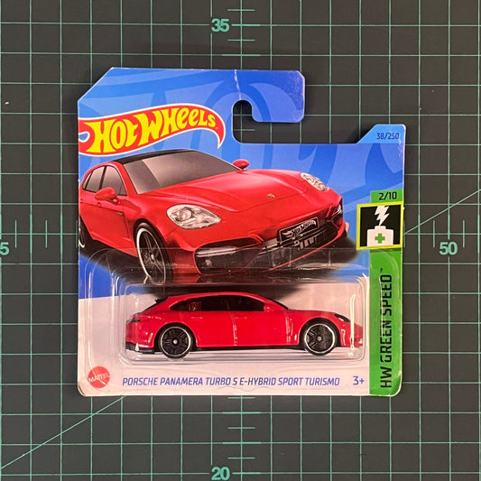 Porsche Panamera Turbo S E-Hybrid Sport Turismo | HW Green Speed | 2023 | Hot Wheels