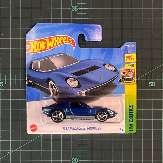 ’71 Lamborghini Miura SV | HW Exotics | 2022 | Hot Wheels