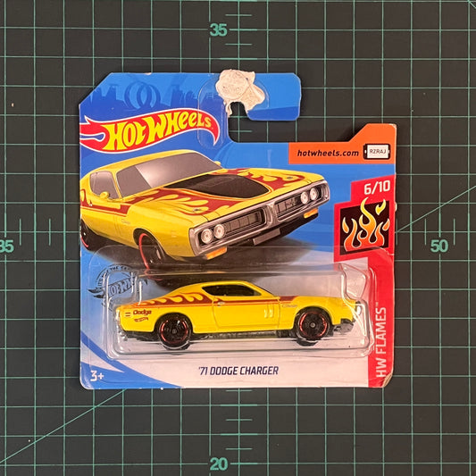 '71 Dodge Charger | HW Flames | 2020 | Hot Wheels