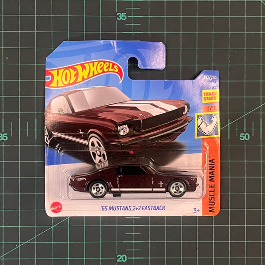 ’65 Mustang 2+2 Fastback | Muscle Mania | 2022 | Hot Wheel