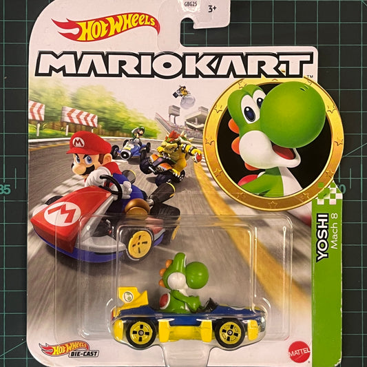 Yoshi: Mach 8 | Mario Kart | 2023 | Hot Wheels