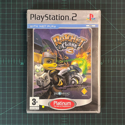 Ratchet & Clank 3 | Platinum | PS2 | PlayStation 2 | Used Game | No manual