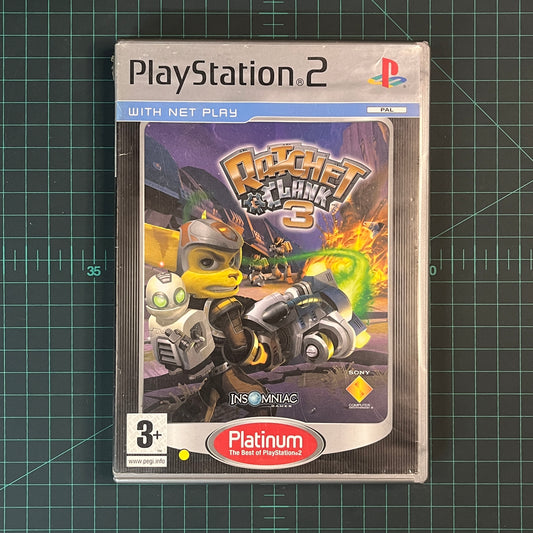 Ratchet & Clank 3 | Platinum | PS2 | PlayStation 2 | Used Game | No manual