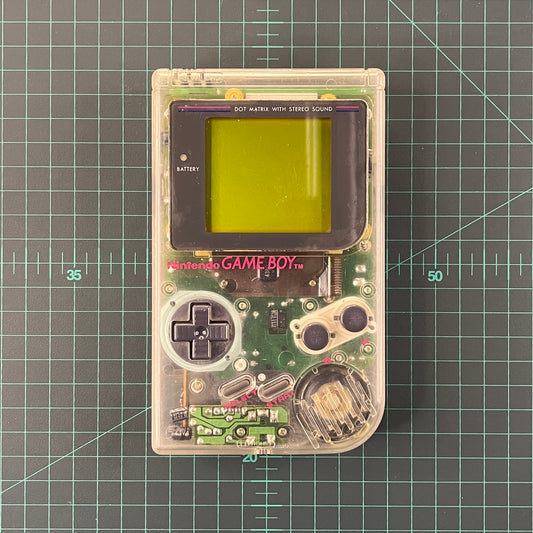 Nintendo Game Boy | Original | DMG-001 | Clear | GameBoy | Used Handheld Console