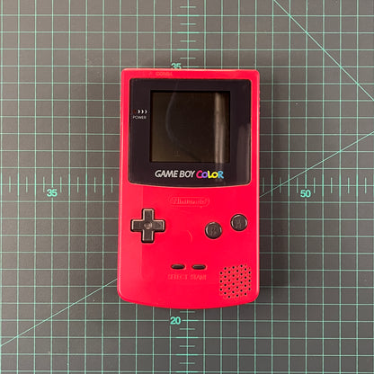 Nintendo Gameboy Color | Red | CGB-001 | JPN |  Gameboy Color | Used Handheld