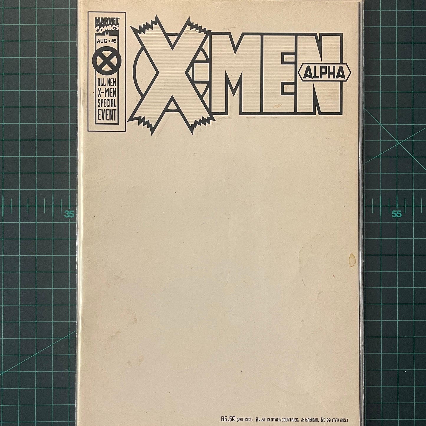 X-Men Vol 1 No. 5 | Alpha: White Cover | 1995 | Comic | Marvel | Comic Book