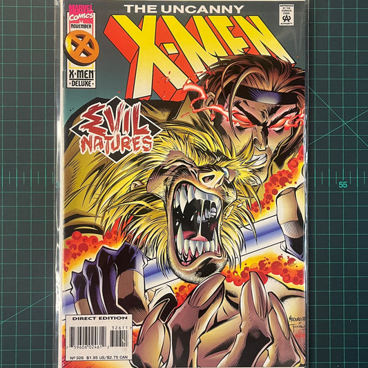 Uncanny X-Men #326 | 1995 | Comic | Deluxe | Marvel | Comic Book