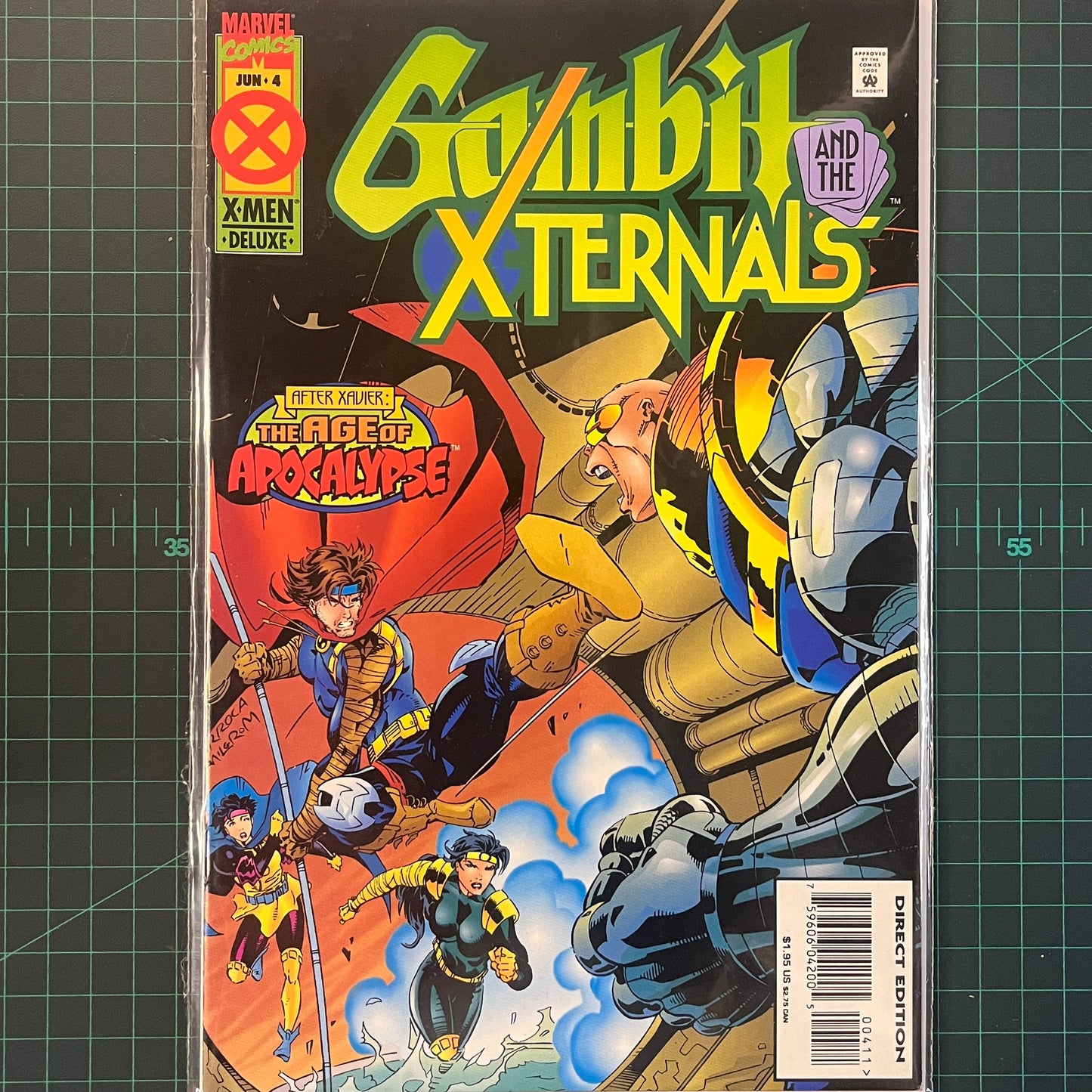 Gambit and the Xternals #4 | 1995 | Comic | Marvel | Comic Book