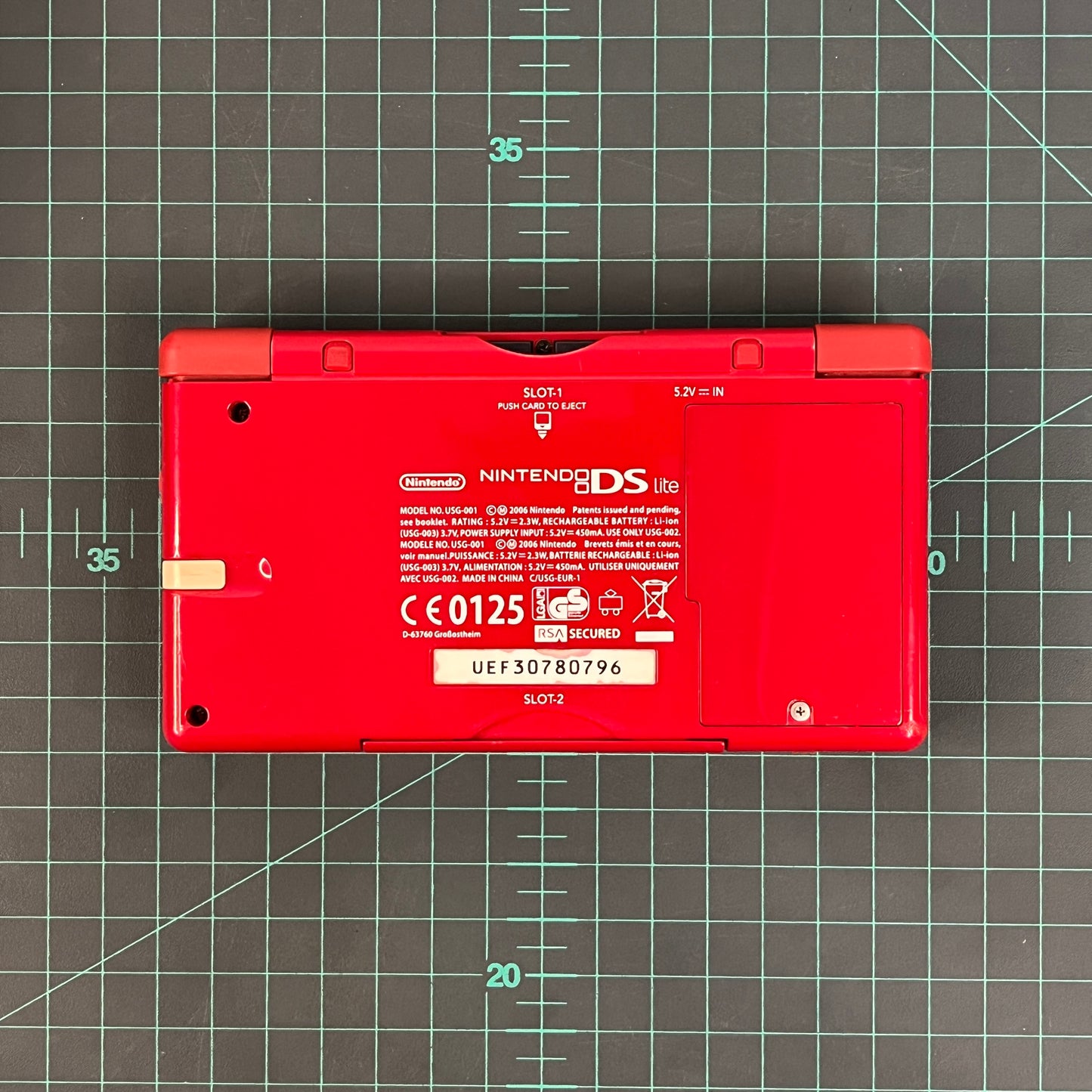 Nintendo DS Lite Bundle | Red | DS Lite | Handheld | Used Console