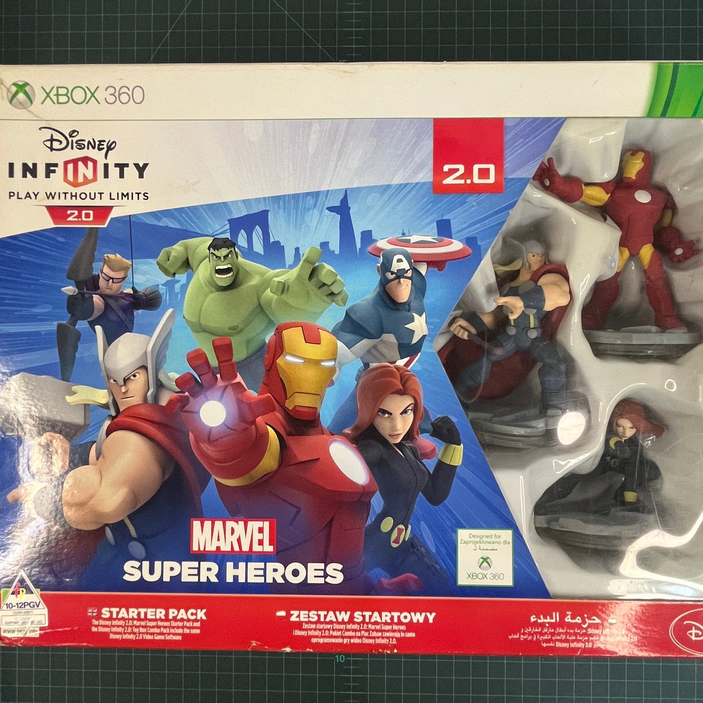 Disney Infinity 2.0 Marvel Super Heroes Starter Pack | Bundle | XBOX 360 | Used Game