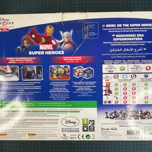 Disney Infinity 2.0 Marvel Super Heroes Starter Pack | Bundle | XBOX 360 | Used Game