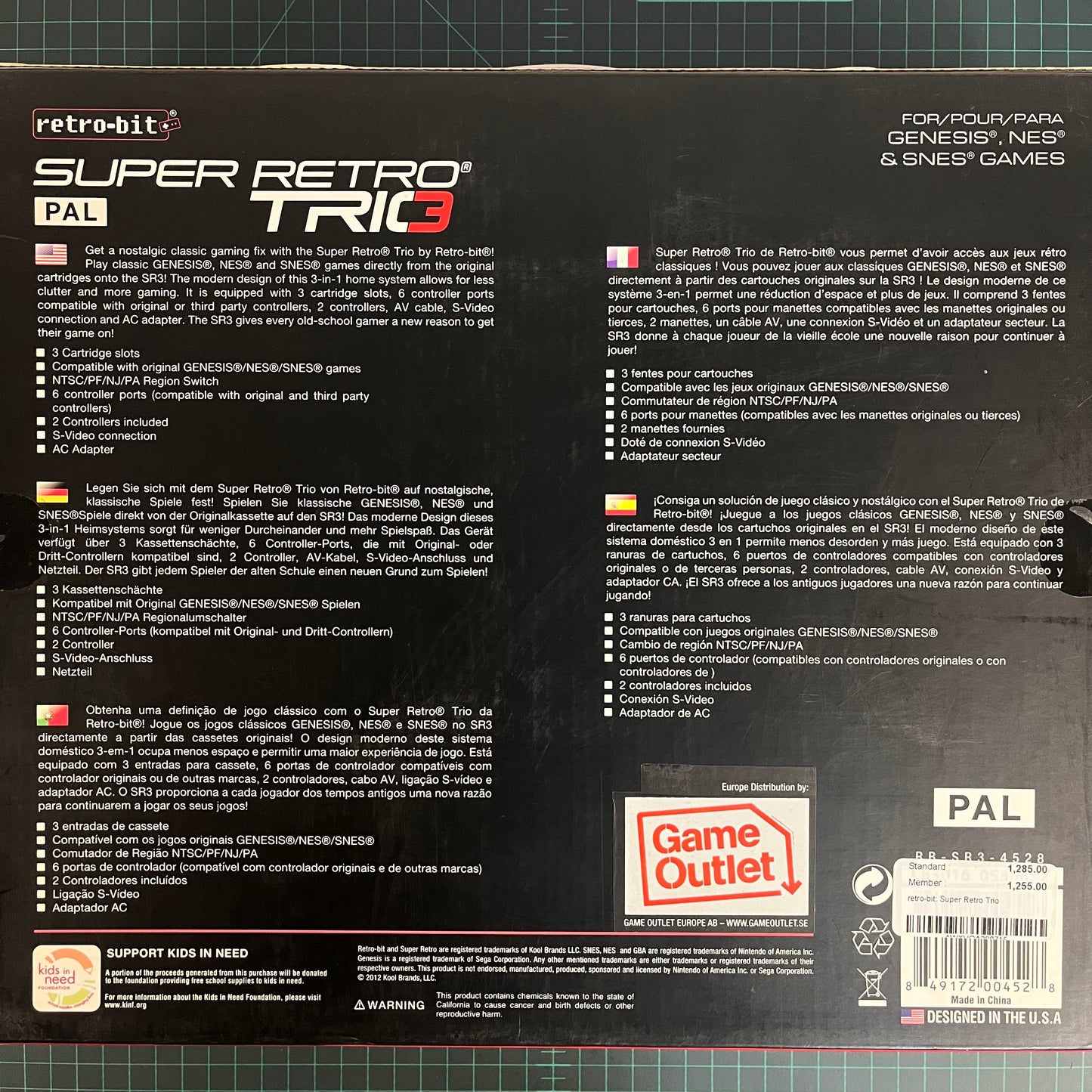 Super Retro Trio | RetroBit | Console