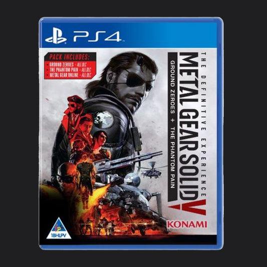 Metal Gear Solid - Definitive Edition | PS4 | Playstation 4 | New Factory Sealed Game