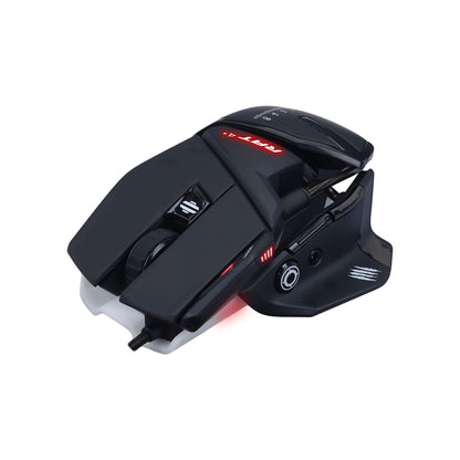 Mad Catz R.A.T. 4+ Wired Optical Gaming Mouse - Black