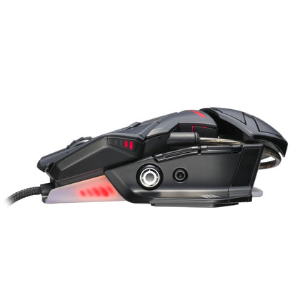 Mad Catz R.A.T. 4+ Wired Optical Gaming Mouse - Black