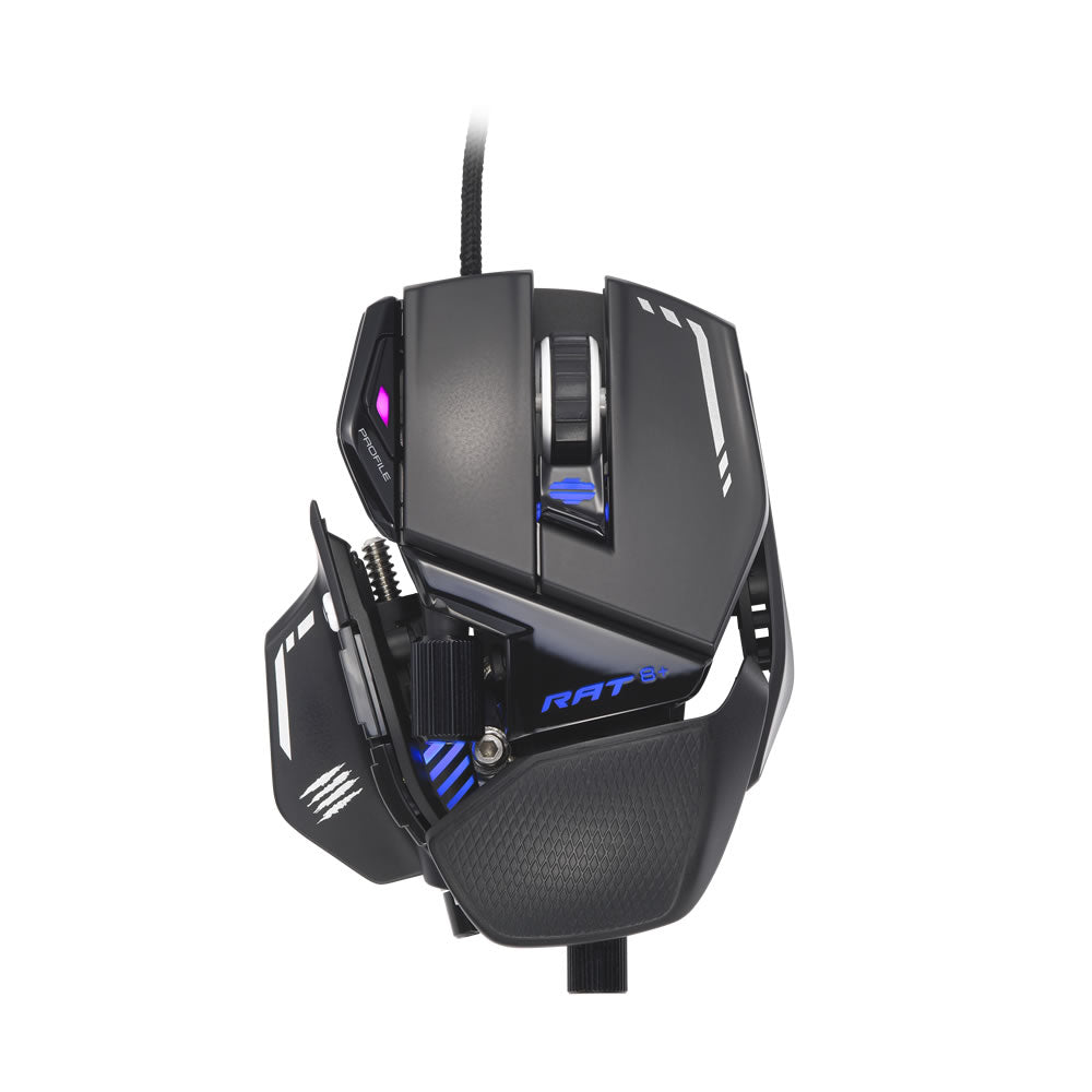 Mad Catz R.A.T. 8+ Wired Fully Adjustable Gaming Mouse - Black