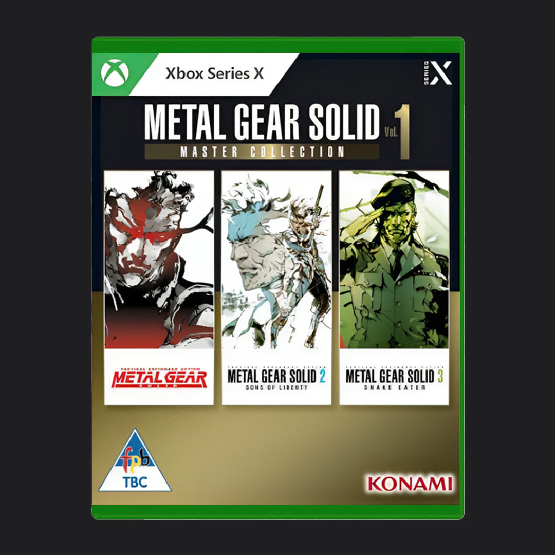 Metal Gear Solid Master Collection Vol 1 | XboxX | Xbox Series X | New Factory Sealed Game