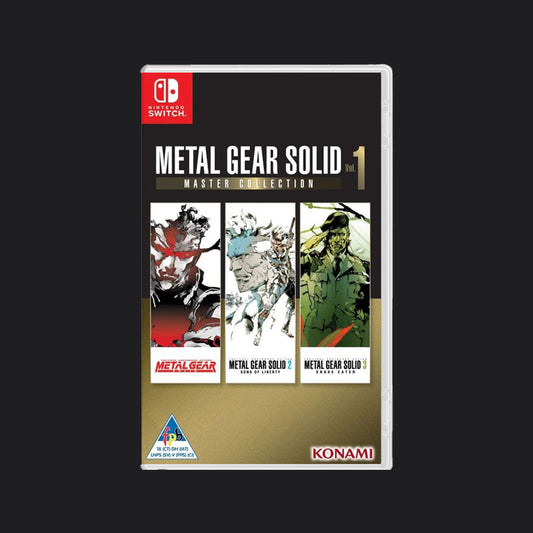 Metal Gear Solid Master Collection Vol 1 | Switch | Nintendo Switch | New Factory Sealed Game