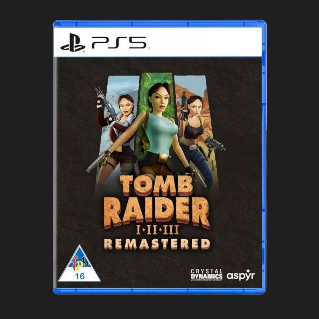 Tomb Raider I-III Remastered | PS5 | Playstation 5 | New Factory Sealed Game