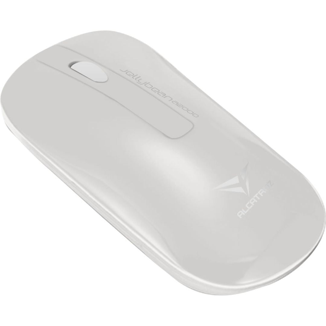 Alcatroz A2000 Jellybean Wireless Keyboard and Mouse Combo - White - RetroguySA