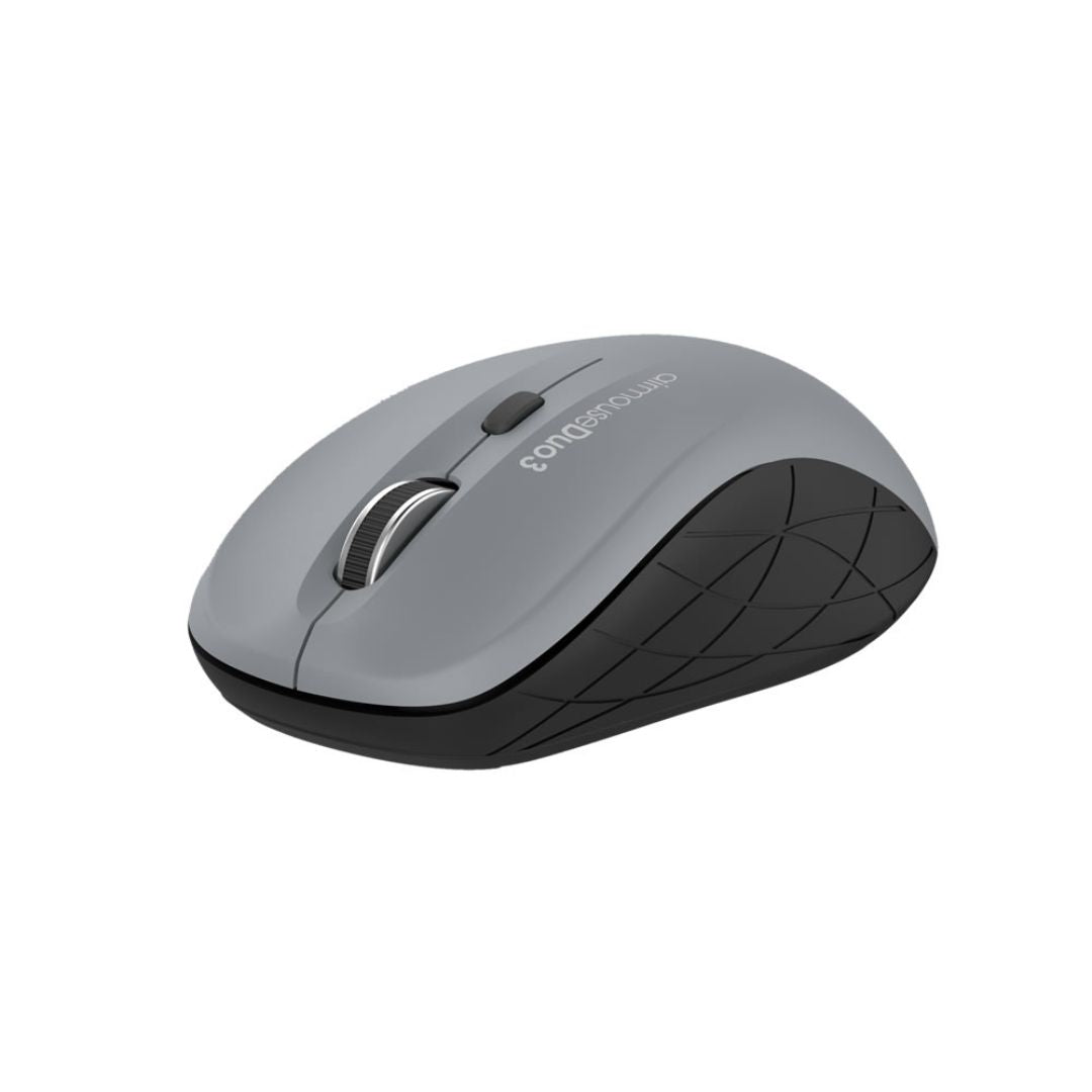 Alcatroz Airmouse Duo 3 Silent Wireless and Bluetooth Mouse - Grey - RetroguySA
