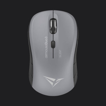 Alcatroz Airmouse Duo 3 Silent Wireless and Bluetooth Mouse - Grey - RetroguySA