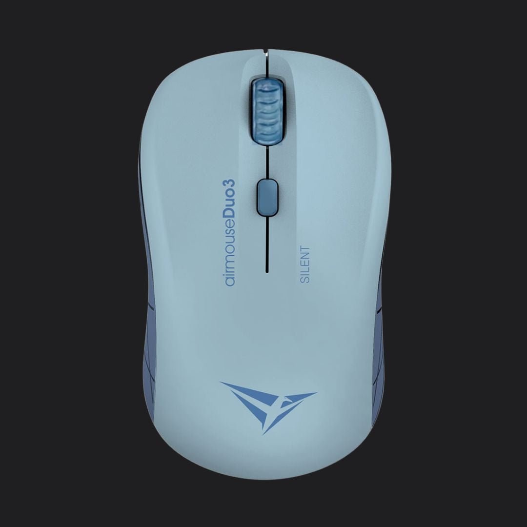 Alcatroz Airmouse Duo 3 Silent Wireless and Bluetooth Mouse - Raindrop - RetroguySA