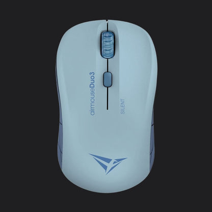 Alcatroz Airmouse Duo 3 Silent Wireless and Bluetooth Mouse - Raindrop - RetroguySA