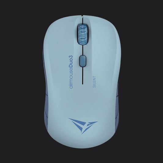 Alcatroz Airmouse Duo 3 Silent Wireless and Bluetooth Mouse - Raindrop - RetroguySA