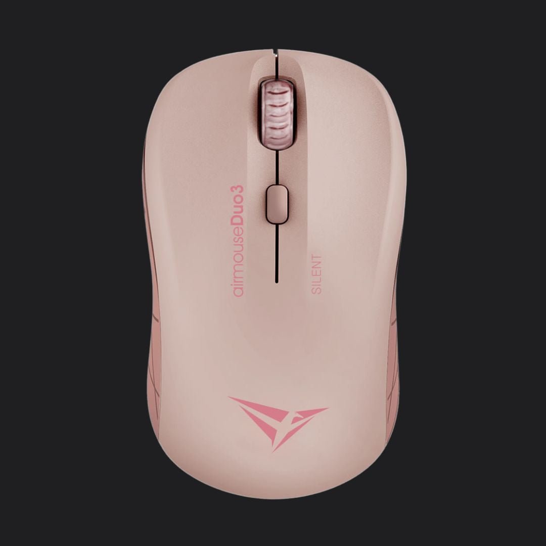 Alcatroz Airmouse Duo 3 Silent Wireless and Bluetooth Mouse - Sakura - RetroguySA