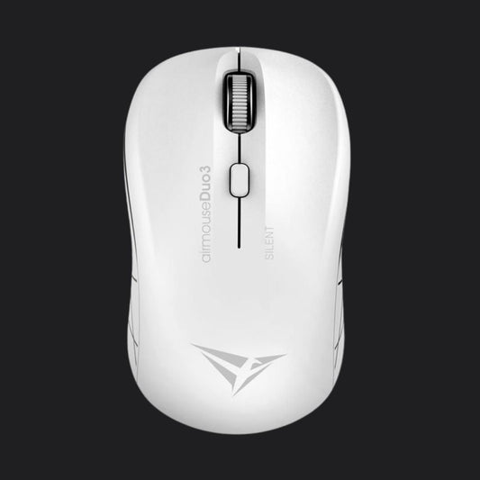 Alcatroz Airmouse Duo 3 Silent Wireless and Bluetooth Mouse - White - RetroguySA