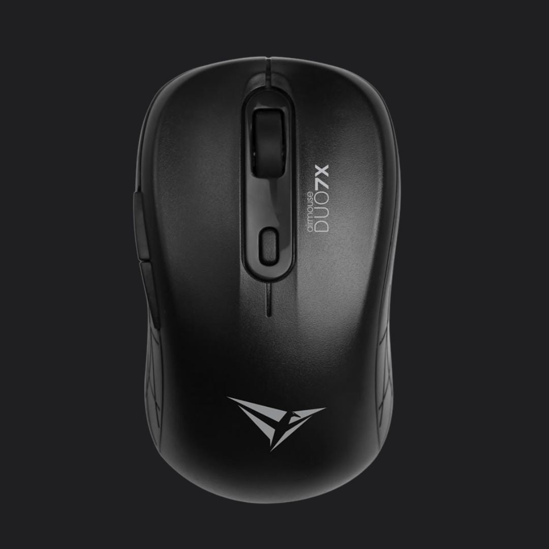 Alcatroz Airmouse Duo 7X Bluetooth and Wireless Mouse - Black - RetroguySA