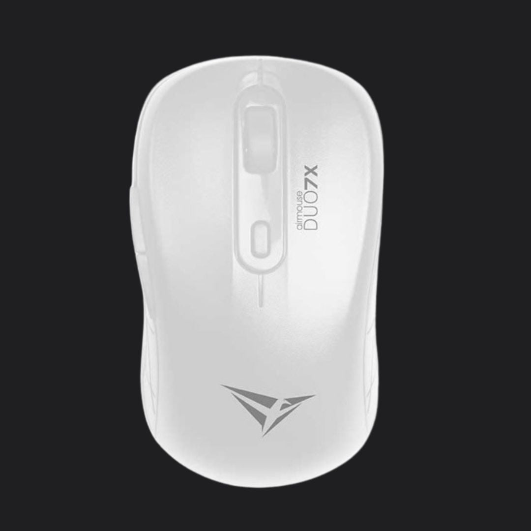Alcatroz Airmouse Duo 7X Bluetooth and Wireless Mouse - White - RetroguySA