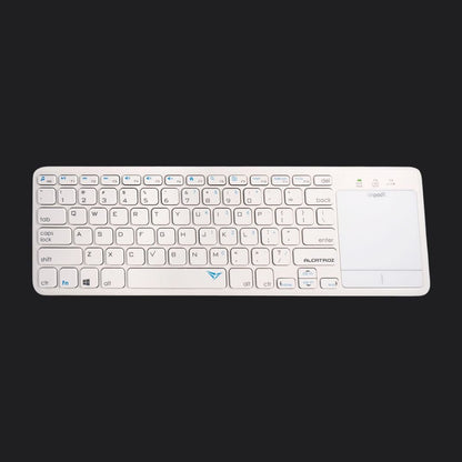 Alcatroz Airpad 1 Wireless Keyboard with touchpad - White - RetroguySA