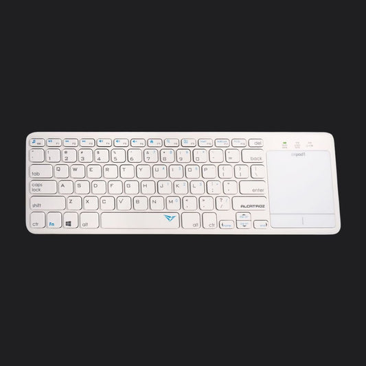 Alcatroz Airpad 1 Wireless Keyboard with touchpad - White - RetroguySA