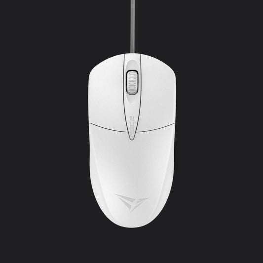 Alcatroz Asic 2 High Resolution Optical Wired Mouse - White - RetroguySA