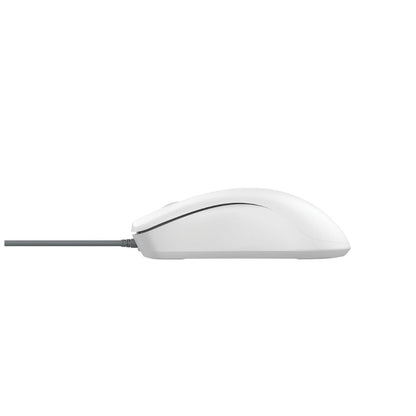Alcatroz Asic 3 (2021 Edition) Optical Wired Mouse - White - RetroguySA