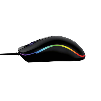Alcatroz Asic 9 RGB FX Wired USB Mouse - Black - RetroguySA