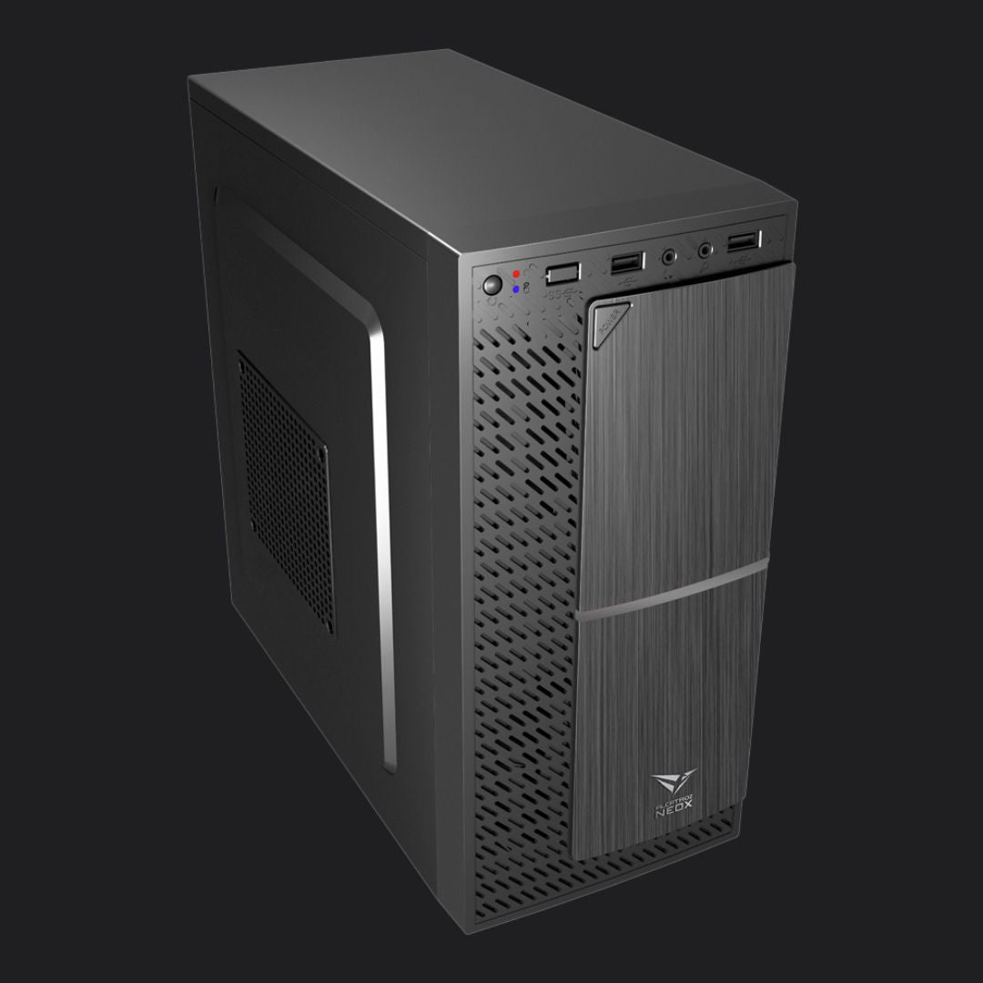 Alcatroz Azzura NeoX Micro - ATX Case with Magnum Pro 225 PSU - Gun Metal - RetroguySA